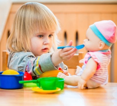 Child with Comfort Toy at Tanglewood Academy