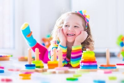 Girl with Blocks