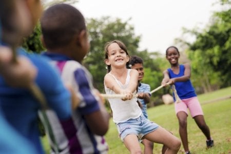 Tug of War in Summer Camp by Tanglewood Academy